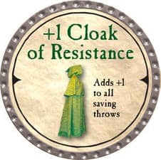 +1 Cloak of Resistance - 2007 (Platinum) - C37