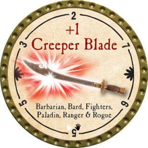 +1 Creeper Blade - 2015 (Gold) - C26