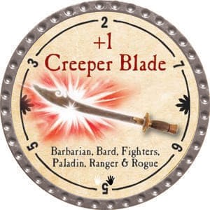 +1 Creeper Blade - 2015 (Platinum)