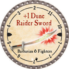 +1 Dune Raider Sword - 2014 (Platinum) - R