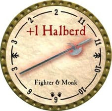 +1 Halberd - 2009 (Gold)