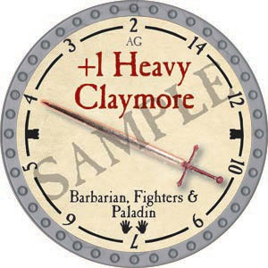 +1 Heavy Claymore - 2020 (Platinum) - C17