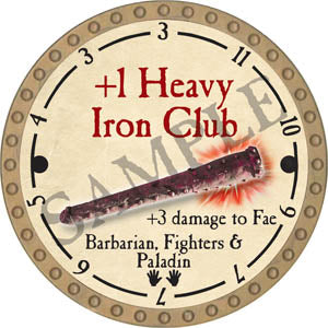 +1 Heavy Iron Club - 2017 (Gold)