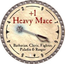 +1 Heavy Mace - 2007 (Platinum)