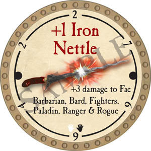 +1 Iron Nettle - 2017 (Gold)