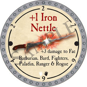 +1 Iron Nettle - 2017 (Platinum)