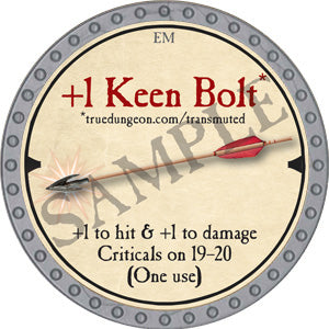 +1 Keen Bolt - 2019 (Platinum)