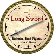 +1 Long Sword - 2007 (Gold)