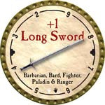 +1 Long Sword - 2008 (Gold)