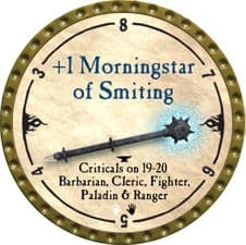 +1 Morningstar of Smiting - 2010 (Gold)