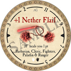 +1 Nether Flail - 2019 (Gold) - C17