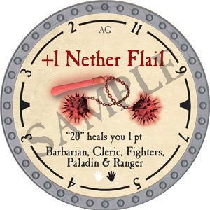 +1 Nether Flail - 2019 (Platinum)
