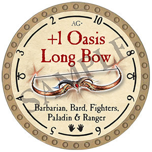 +1 Oasis Long Bow - 2024 (Gold)
