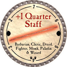 +1 Quarter Staff - 2011 (Platinum) - C37