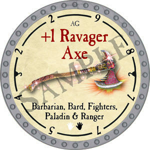 +1 Ravager Axe - 2022 (Platinum)