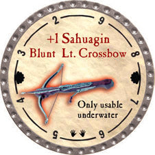 +1 Sahuagin Blunt Lt. Crossbow - 2011 (Platinum) - C37