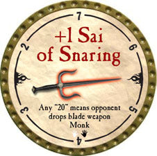 +1 Sai of Snaring - 2010 (Gold)