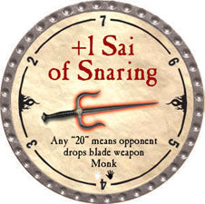 +1 Sai of Snaring - 2010 (Platinum)