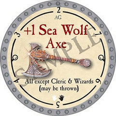 +1 Sea Wolf Axe - 2023 (Platinum)