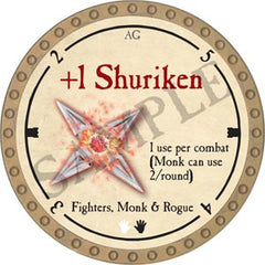 +1 Shuriken - 2020 (Gold)