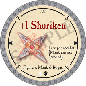 +1 Shuriken - 2020 (Platinum) - C10