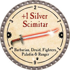+1 Silver Scimitar - 2013 (Platinum) - R