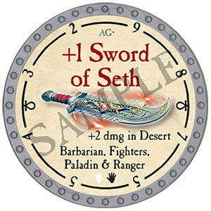 +1 Sword of Seth - 2024 (Platinum)