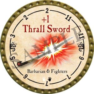 +1 Thrall Sword - 2016 (Gold)