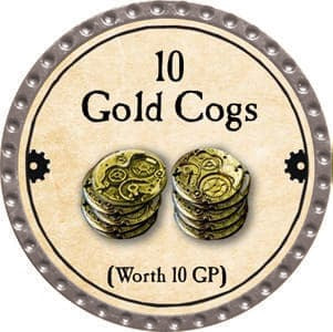 10 Gold Cogs - 2013 (Platinum)