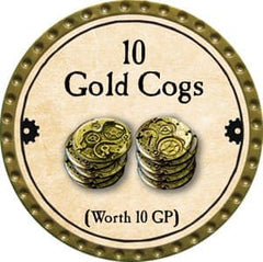 10 Gold Cogs - 2013 (Gold) - C