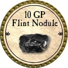 10 GP Flint Nodule - 2009 (Gold)