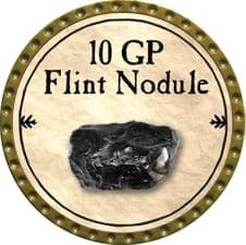 10 GP Flint Nodule - 2009 (Gold) - C