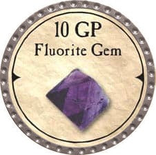 10 GP Fluorite Gem - 2007 (Platinum) - C37