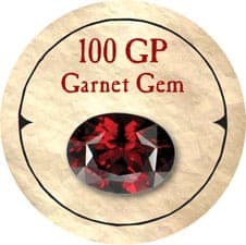 100 GP Garnet Gem - 2005b (Wooden) - C26
