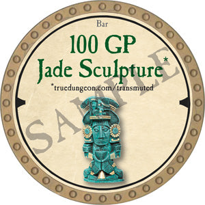 100 GP Jade Sculpture - 2019 (Gold)