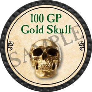 100 GP Gold Skull - 2016 (Onyx) - C26