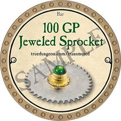 100 GP Jeweled Sprocket - 2023 (Gold)
