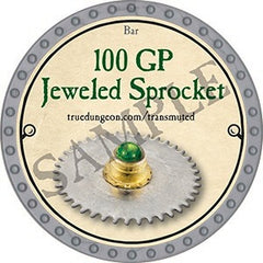 100 GP Jeweled Sprocket - 2023 (Platinum)
