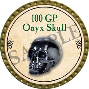 100 GP Onyx Skull - 2016 (Gold)