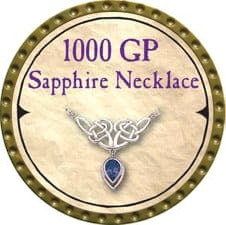 1000 GP Sapphire Necklace - 2007 (Gold)