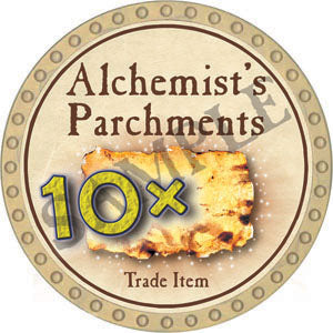 10x Alchemist's Parchments - Yearless (Tan)
