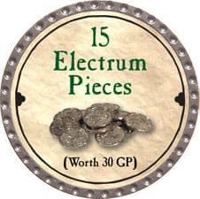 15 Electrum Pieces - 2008 (Platinum) - C37