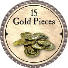 15 Gold Pieces (C) - 2007 (Platinum) - C37