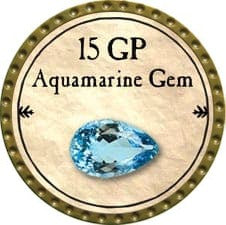 15 GP Aquamarine Gem - 2009 (Gold) - C