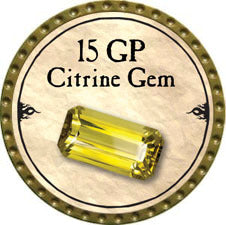 15 GP Citrine Gem - 2010 (Gold)