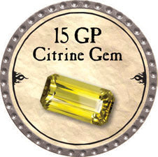15 GP Citrine Gem - 2010 (Platinum) - C37
