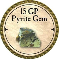 15 GP Pyrite Gem - 2007 (Gold) - C