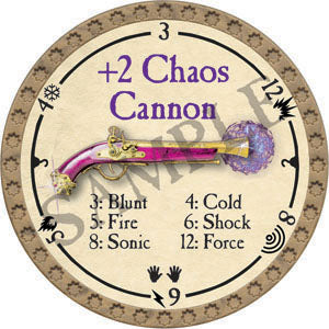 +2 Chaos Cannon - 2022 (Gold) - C89