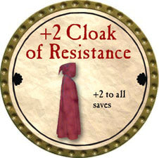 +2 Cloak of Resistance - 2011 (Gold) - C007