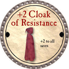 +2 Cloak of Resistance - 2011 (Platinum) - C37